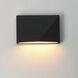 Fractal LED 3.25 inch Black Outdoor Wall Mount