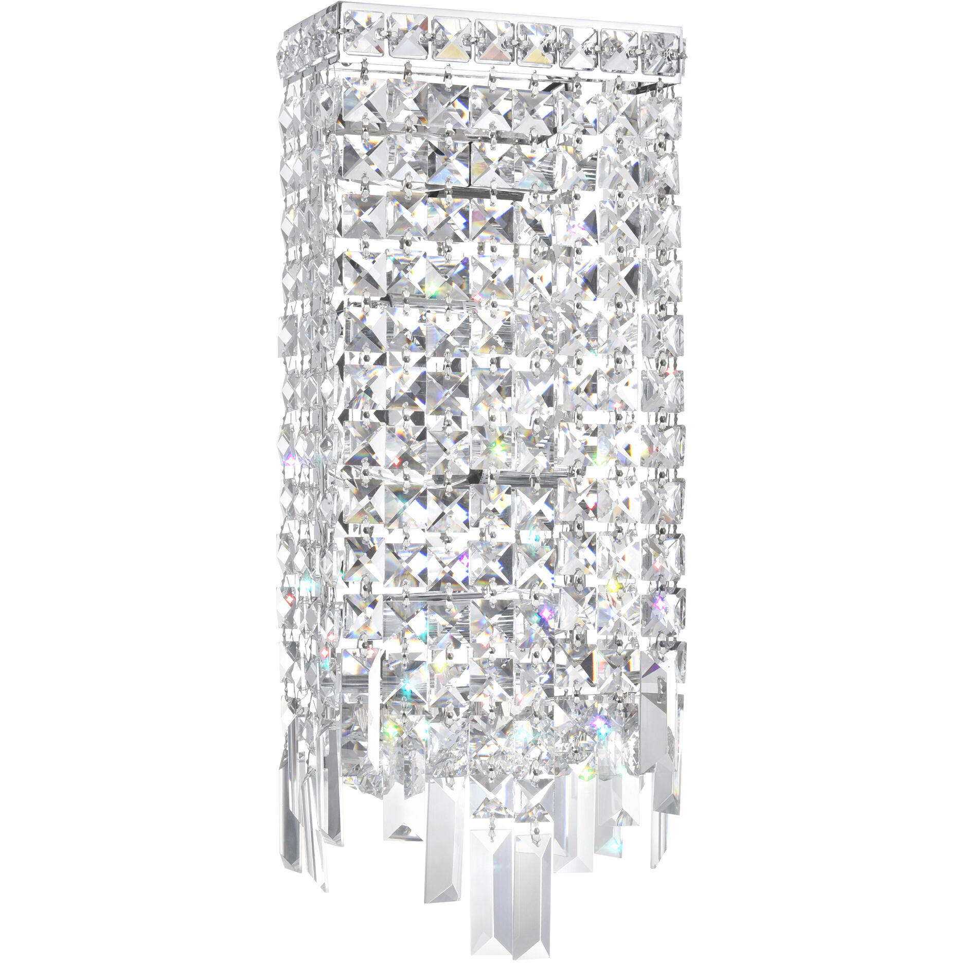 Colosseum 4 Light 7 inch Chrome Wall Light