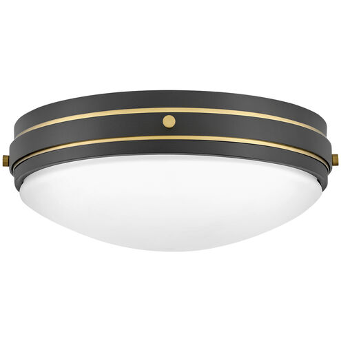 Oliver Indoor Flush Mount Ceiling Light in Black