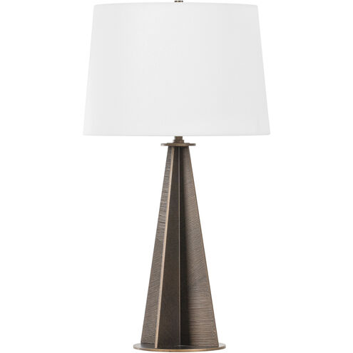 Finn 30 inch 15.00 watt Bronze Leaf Table Lamp Portable Light
