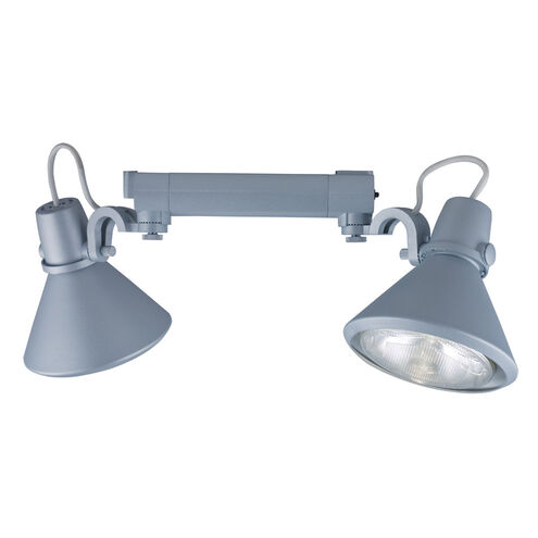 Signature 2 Light 120V Silver Track Lighting Ceiling Light