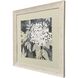 My Garden Green and White and Black Framed Art, Propac
