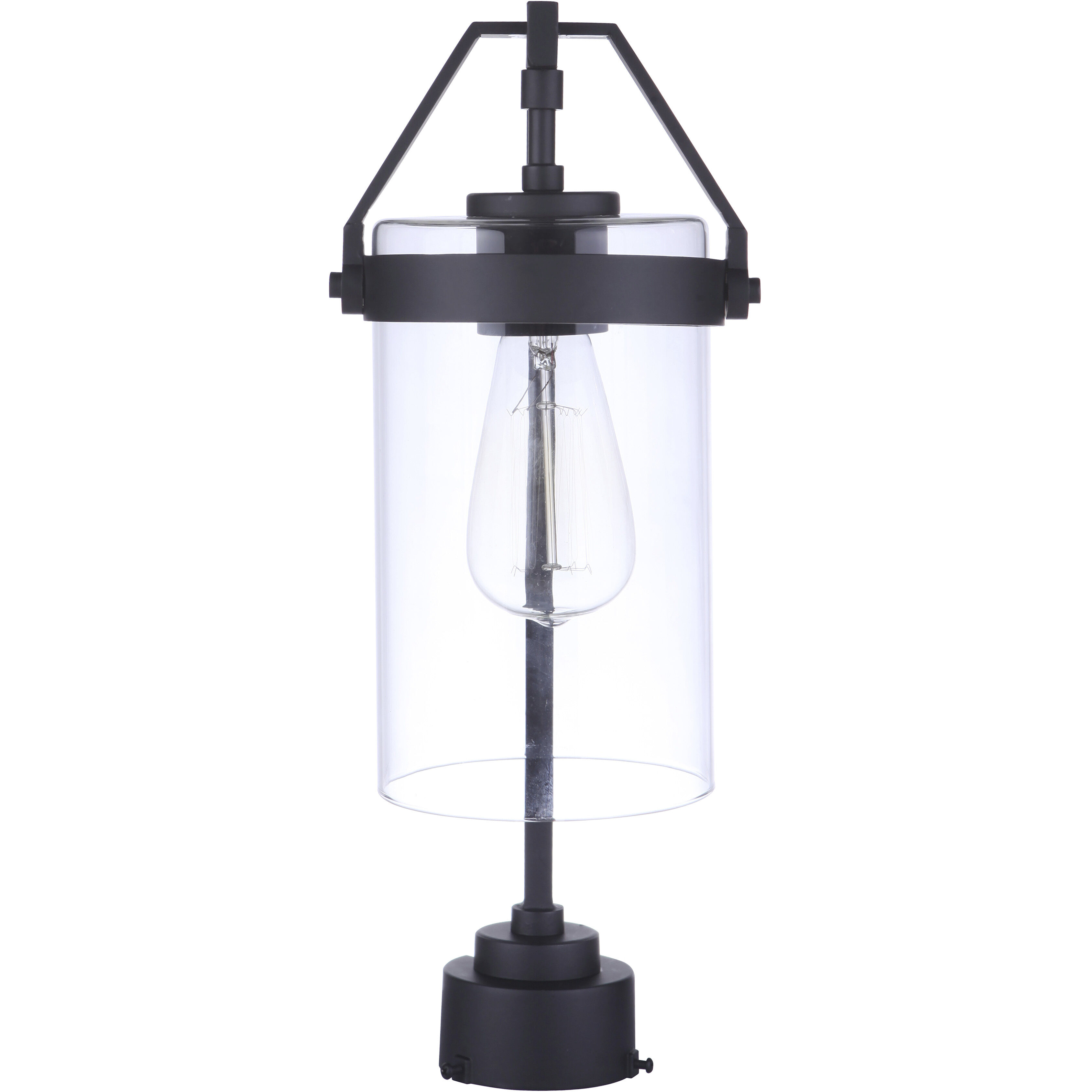 Franklin 1 Light 17 inch Midnight Outdoor Post Mount