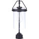 Franklin 1 Light 17 inch Midnight Outdoor Post Mount