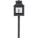 Hawthorne Concord Dark Brass Path Light in Frosted Glass