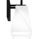 Stetson 2 Light 14.75 inch Matte Black Bath Light Wall Light, Medium