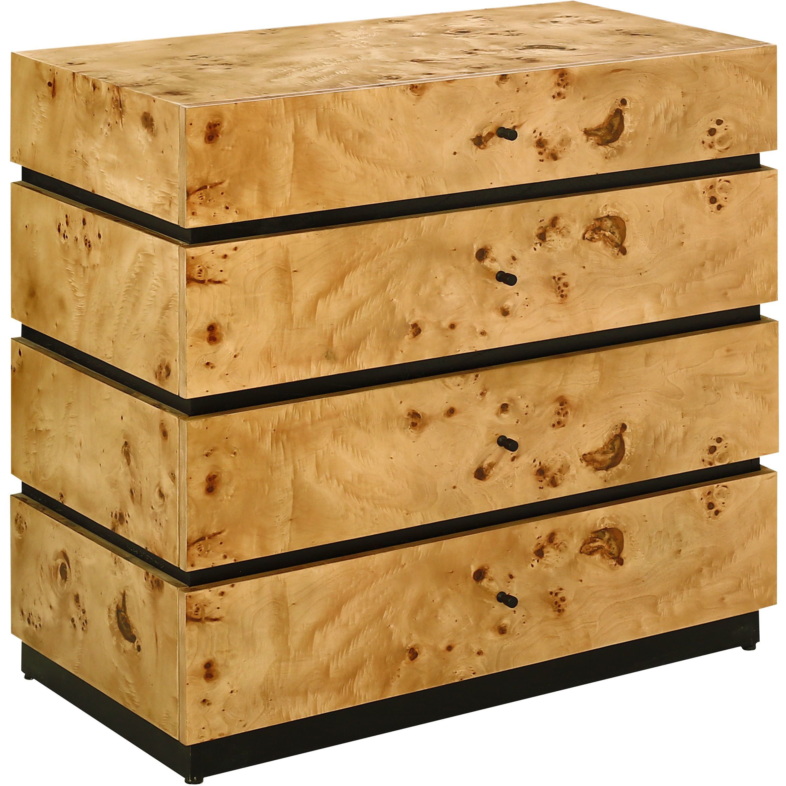 Bromo Natural Burl Chest