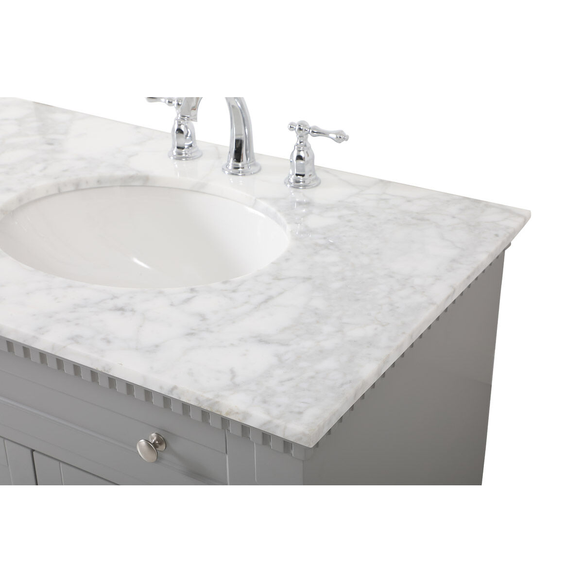 Clarence 72 X 22 X 35 inch Grey Vanity Sink Set