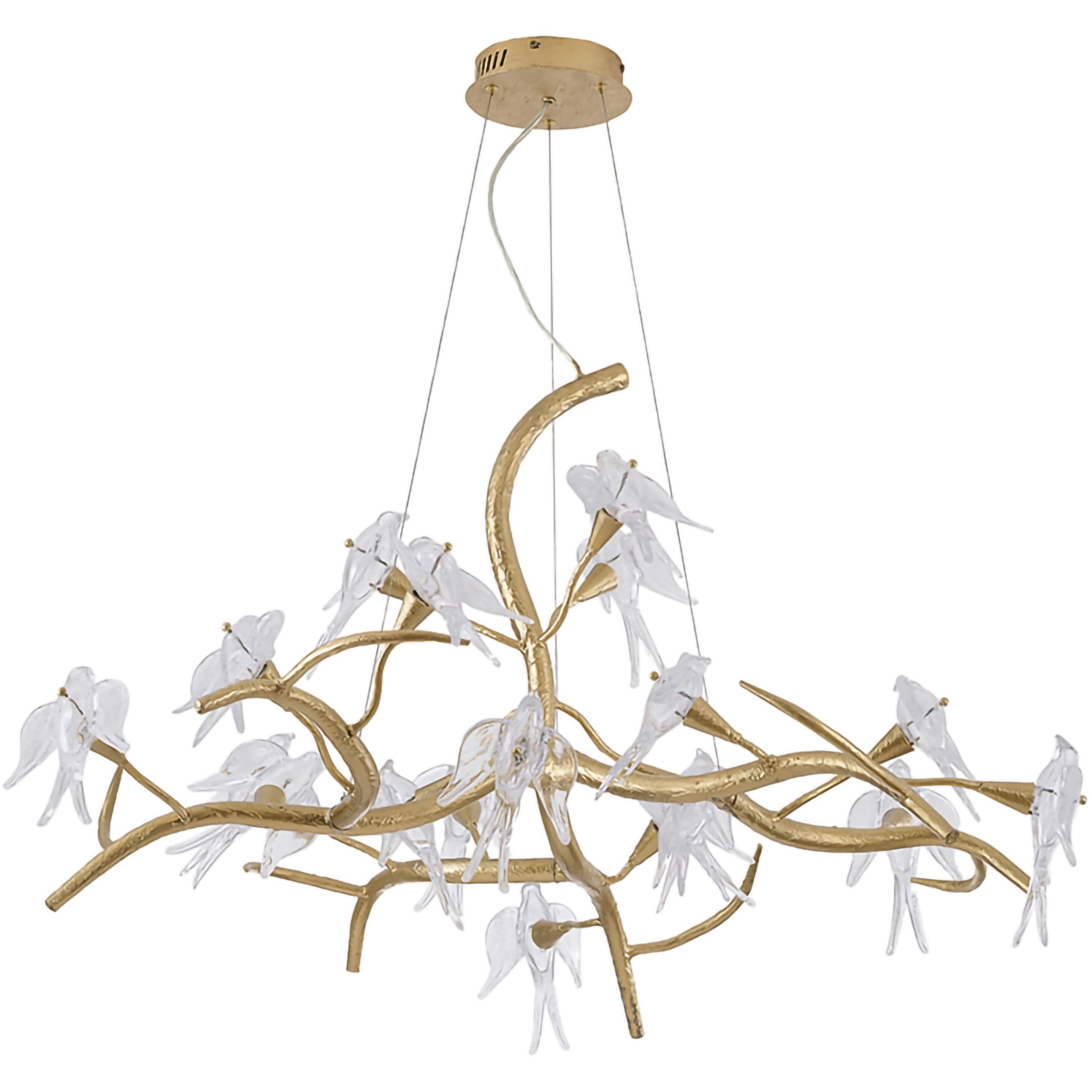 IMP Series 18 Light 39 inch Gold Chandelier Ceiling Light