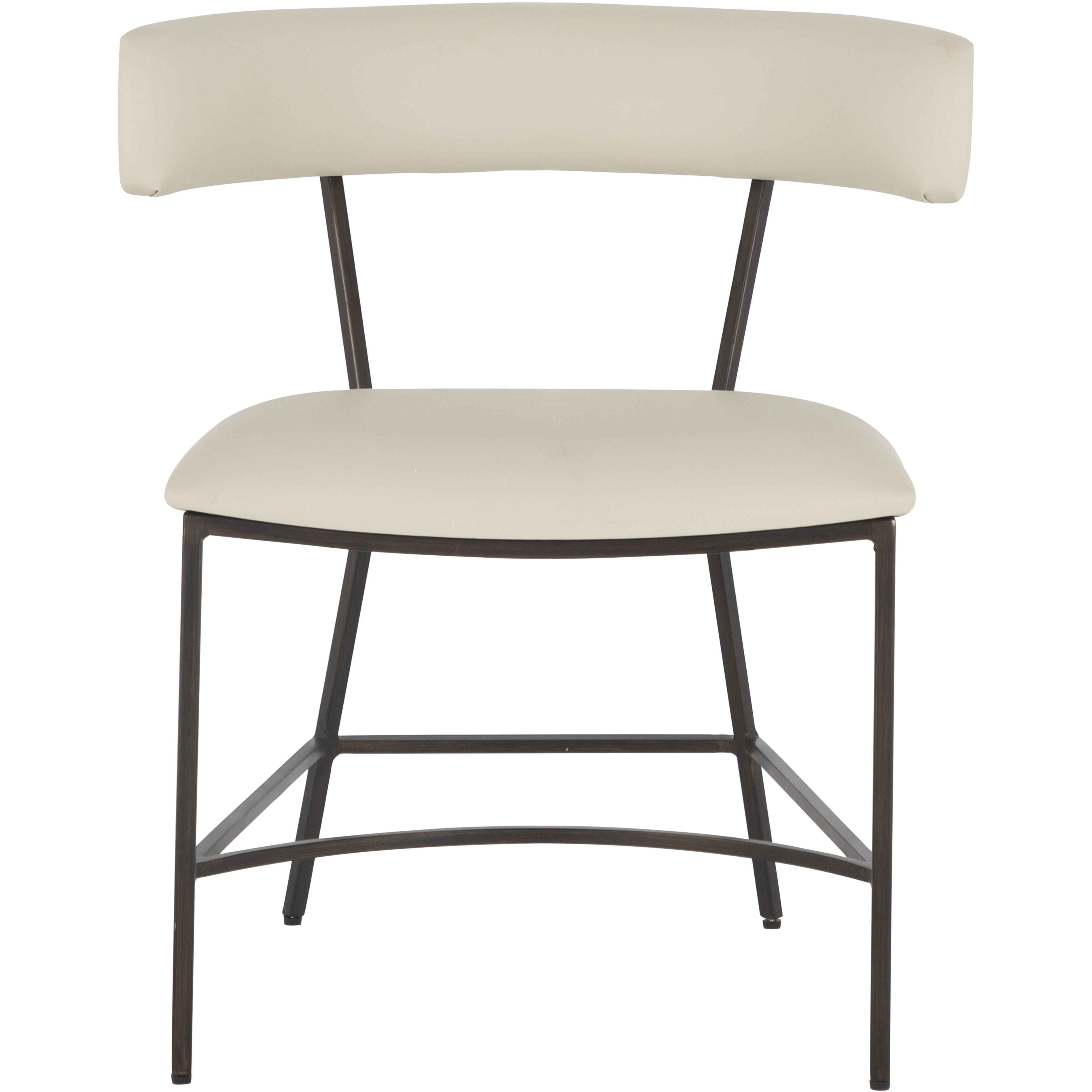 Matlock White & Ivory / Yellow Dining Chair