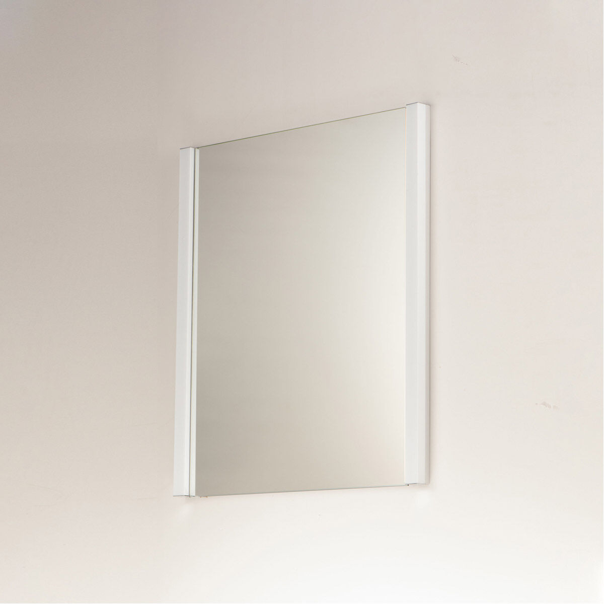 Luminance 30 X 26.75 inch Polished Chrome LED Wall Mirror