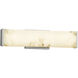 Lumenaria 18.5 inch Brushed Nickel Vanity Light Wall Light
