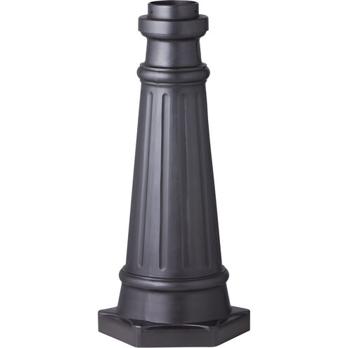 Outdoor Post Base 19.5 inch Antique Bronze Outdoor Post Base