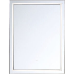 Small Rect Back-Lit LED Mirror 32 X 24 inch Wall Mirror, Small