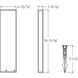 Column 12V 13.00 watt Black Landscape, Bollard