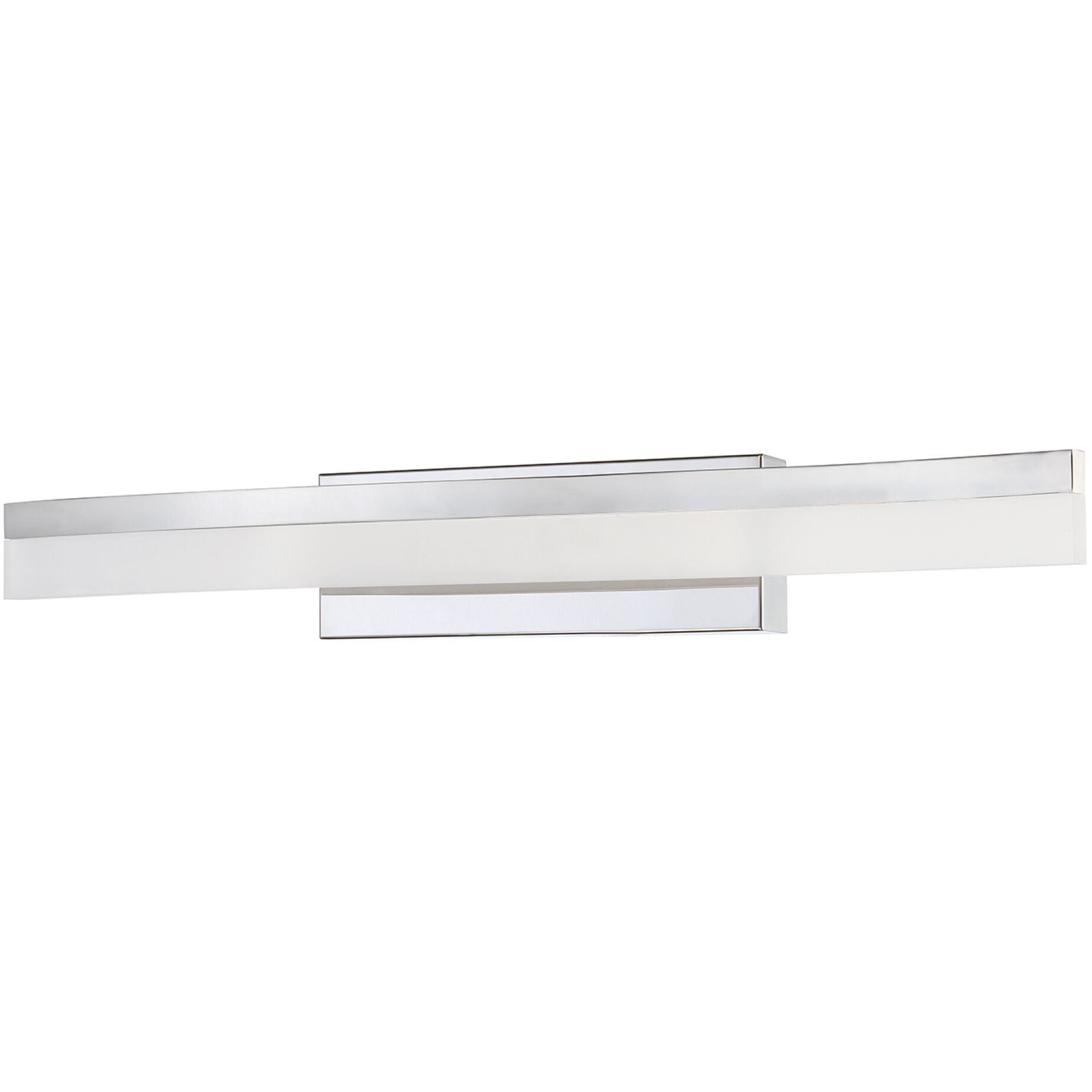 Cerv LED 30.25 inch Chrome Vanity Light Wall Light