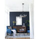Glitter 39.4 X 27.6 inch Black Wall Mirror