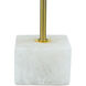 Selenite Stone 14.2 X 5.1 inch Candleholder