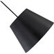 Lilly 1 Light 24 inch Matte Black Pendant Ceiling Light