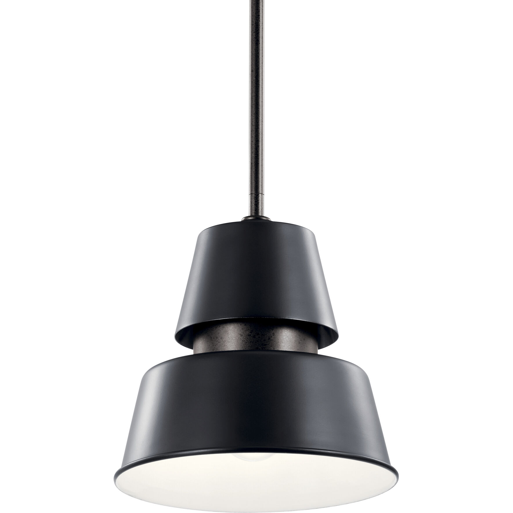 Lozano 1 Light 9 inch Black Outdoor Hanging Pendant