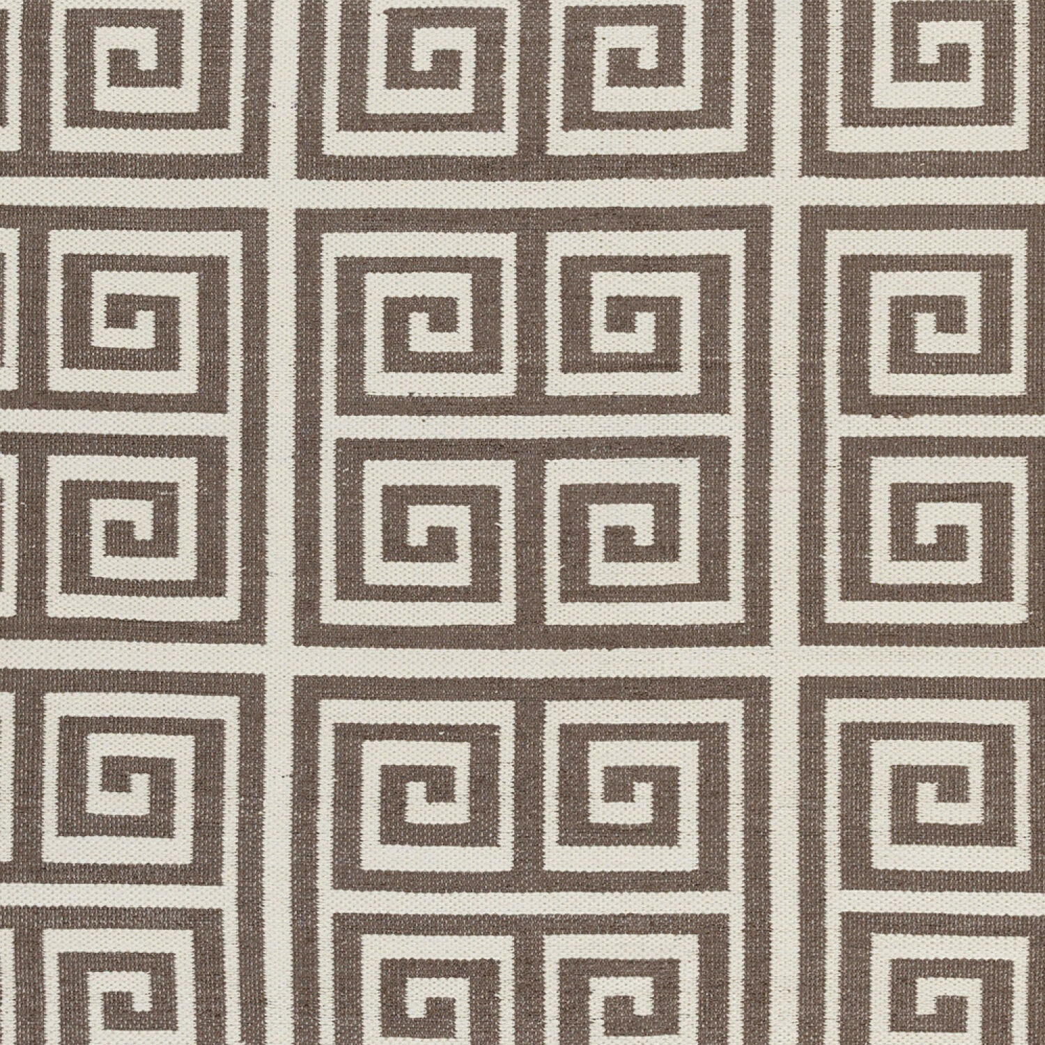 Picnic 36 X 24 inch Brown/Cream Handmade Rug
