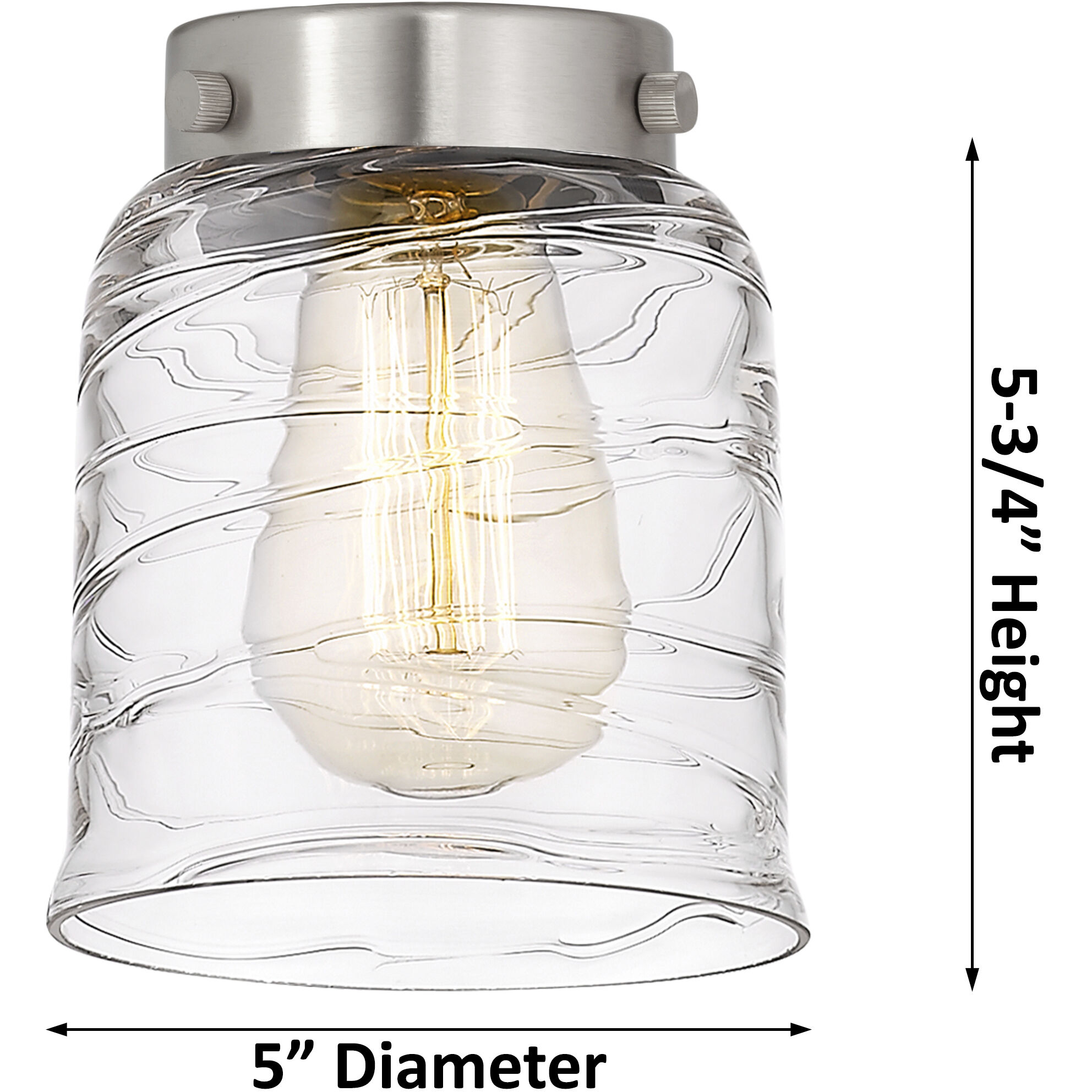 Franklin Restoration Bell 1 Light 5 inch Black Antique Brass Mini Pendant Ceiling Light in Incandescent, Clear, Franklin Restoration