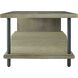 Riverview 50 X 26 inch Polished Slate with Natural and Black Coffee Table