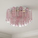 Addis 7 Light 22.25 inch Polished Chrome Flush Ceiling Light in Spring