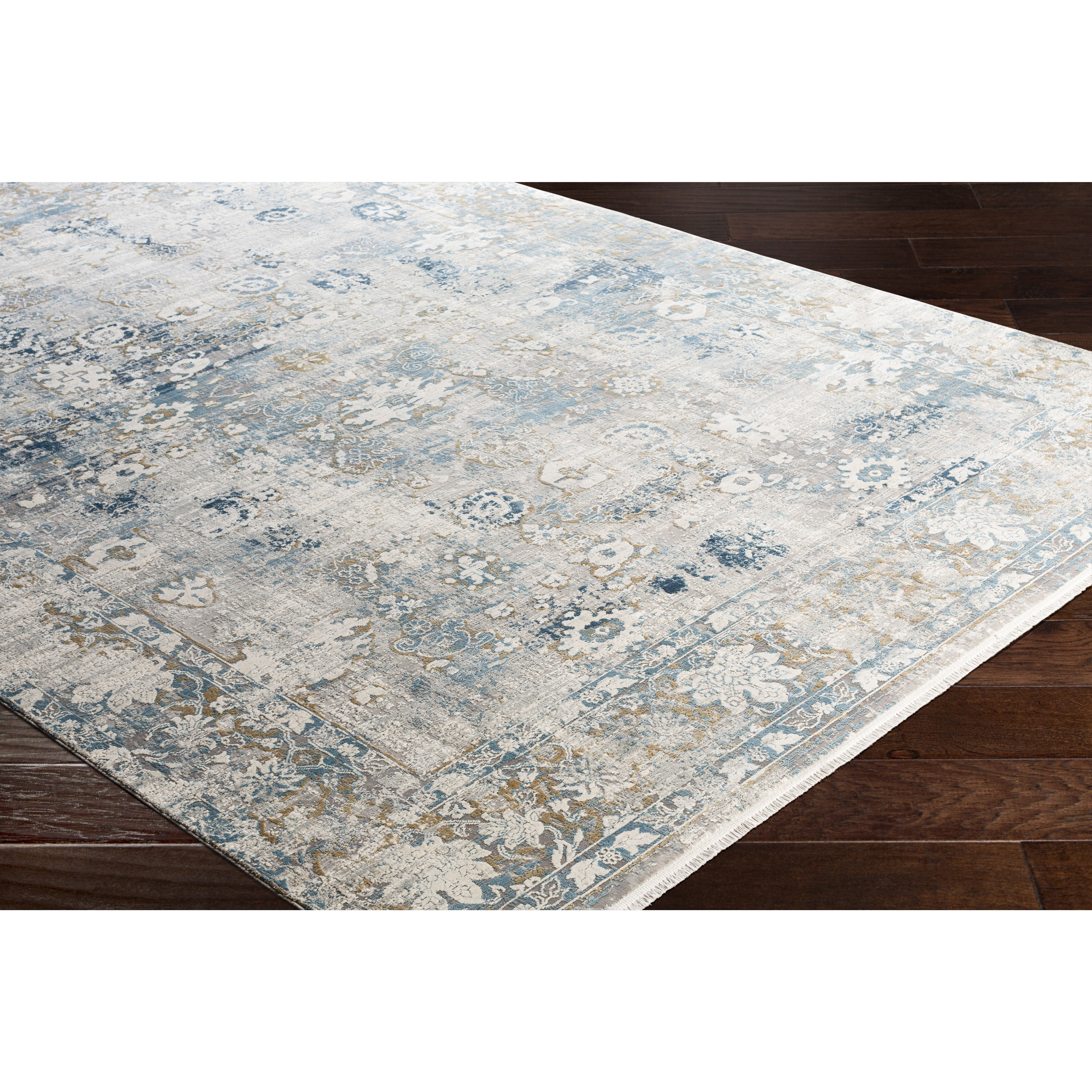 Comfort 156 X 114 inch Sky Blue Rug, Rectangle