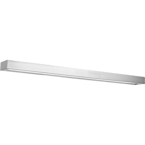 Open Bar LED 37 inch Brushed Nickel Bath Vanity & Wall Light in 3500K, 37in.