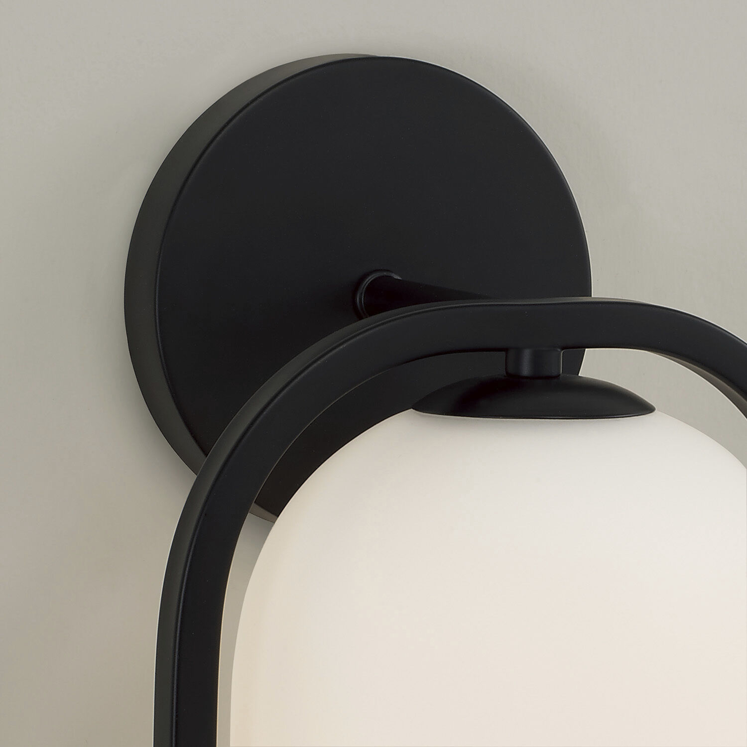 Zeek Sconce Wall Light in Matte Black