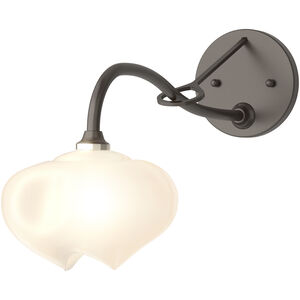 Ume 1 Light 5.9 inch Oil Rubbed Bronze Long-Arm Sconce Wall Light in Frosted, Long-Arm