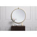 Eternity 21 X 21 inch Brass Wall Mirror