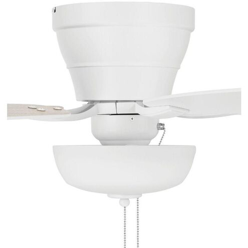 Wheeler 52 inch White with White/Washed Oak Blades Fan