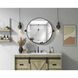Amoura 24 X 24 inch Black Mirror