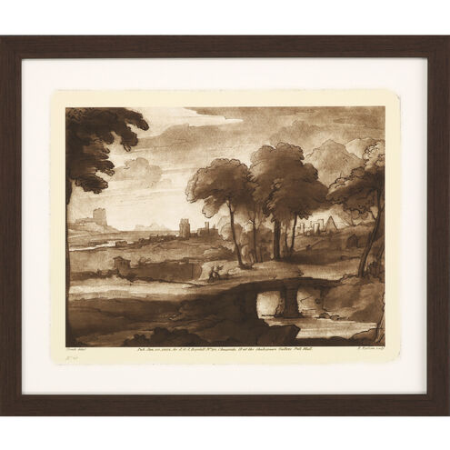 Scenic Collection Sepia Framed Art