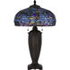 3107 Tiffany 26 inch 60.00 watt Dark Bronze Table Lamp Portable Light
