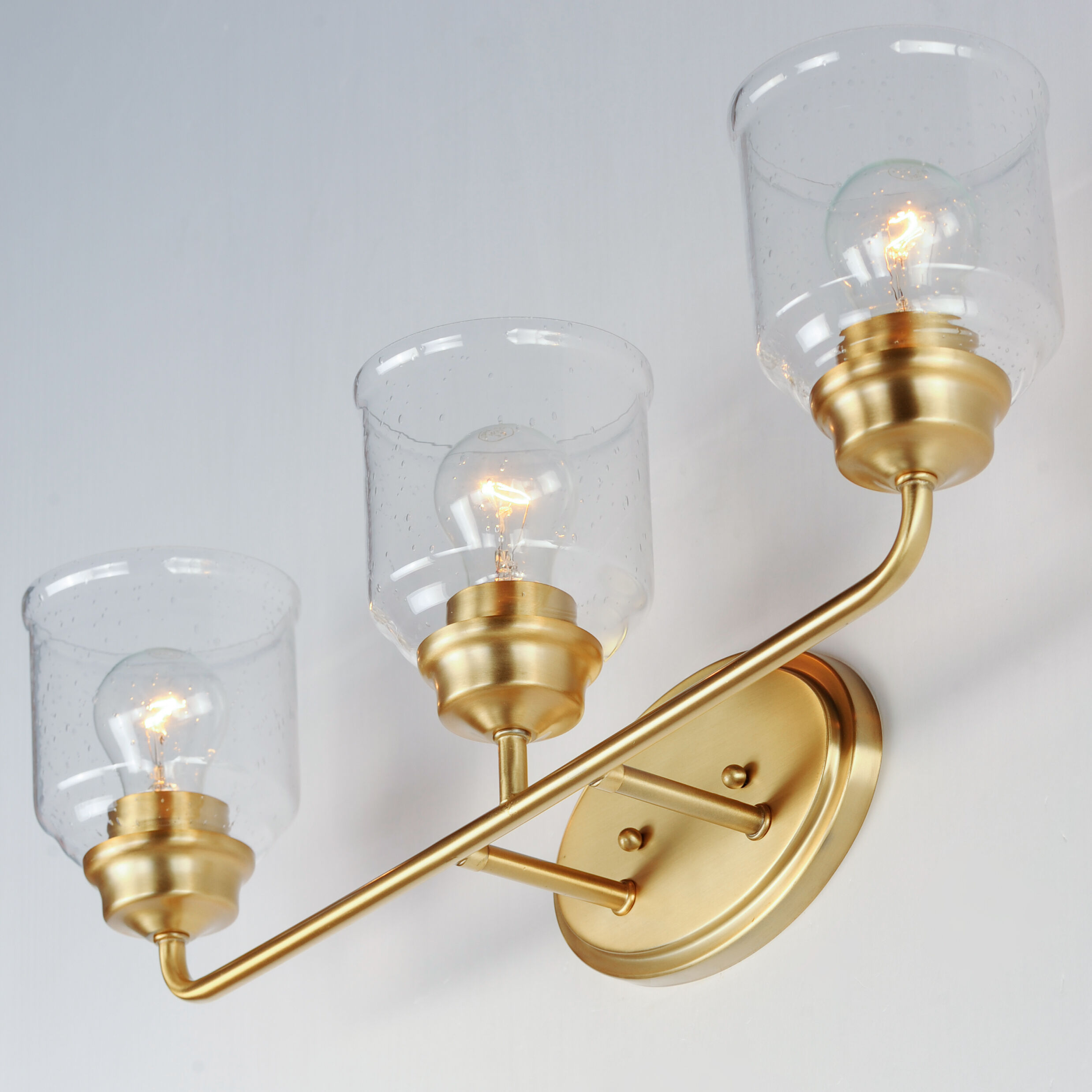 Acadia 3 Light 25 inch Heritage Bath Vanity Wall Light