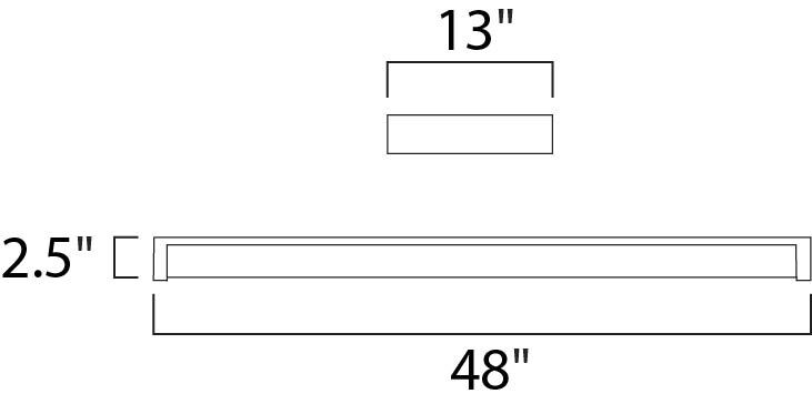 Wrap Around EE 4 Light 13 inch White Flush Mount Ceiling Light