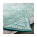 Cade 36 X 24 inch Teal/Pale Blue/Light Gray/Beige/White Rugs, Rectangle