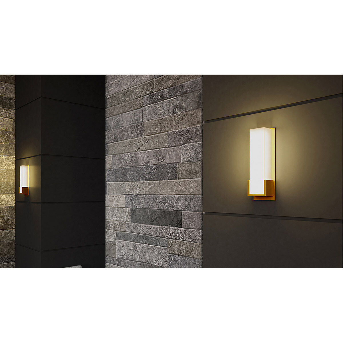 Orion 1 Light 5 inch Aged Brass Sconce Wall Light