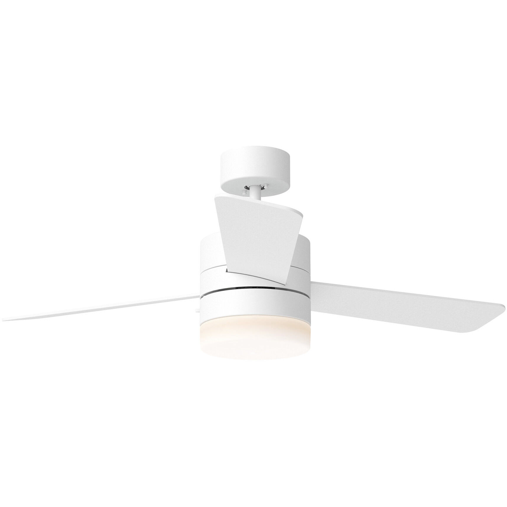 Era 44 LED 44 inch Matte White Indoor/Outdoor Ceiling Fan
