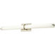 Squire LED 26.37 inch Brushed Nickel Bath Vanity Light Wall Light