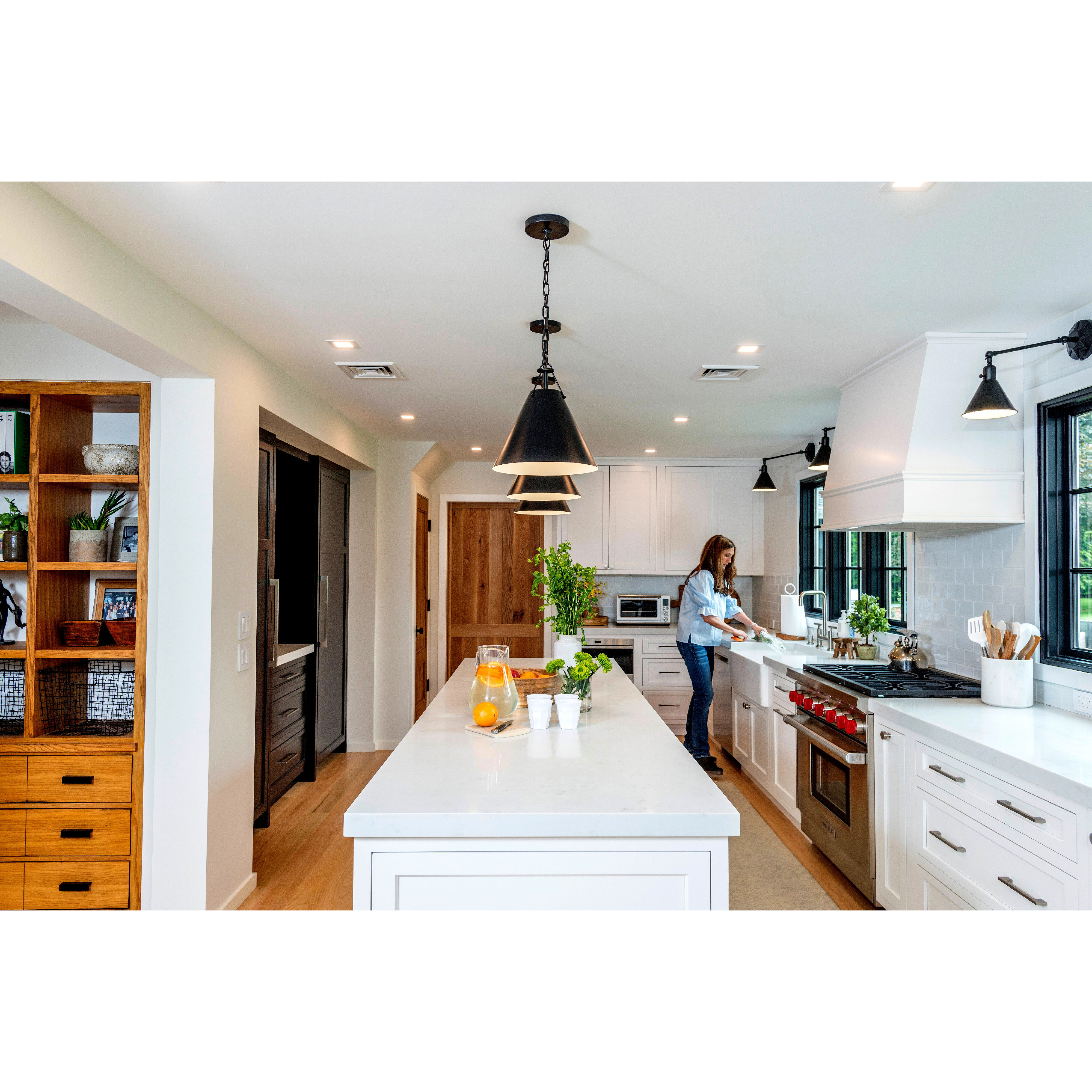 Xavier 1 Light 12 inch Matte Black Mini Pendant Ceiling Light