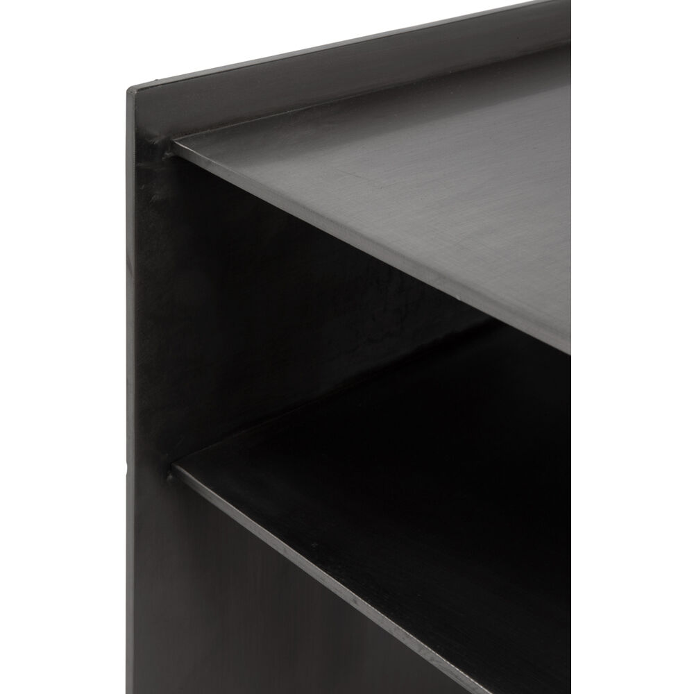 Cyrus 21 X 16 inch Antique Silver Side Table