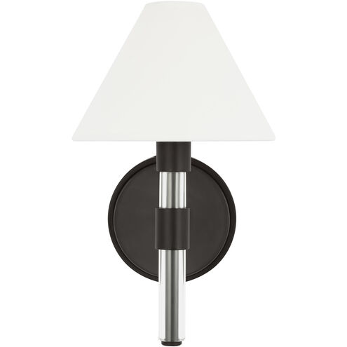 Robert 1 Light 7.5 inch Aged Iron Bath Vanity Wall Sconce Wall Light