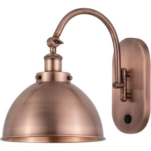 Ballston Urban LED 10 inch Antique Copper Sconce Wall Light