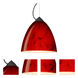 Vila 1 Light Black Cord Pendant Ceiling Light