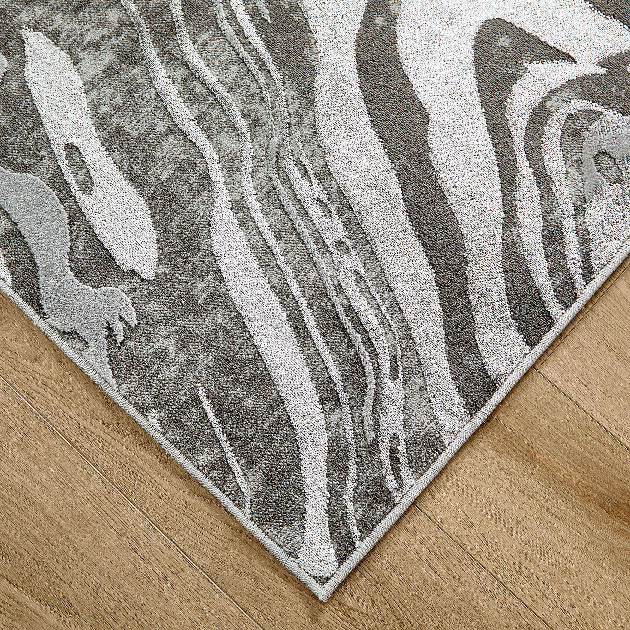 Ayda 36 X 24 inch Black/Grey Rug in 2 x 3