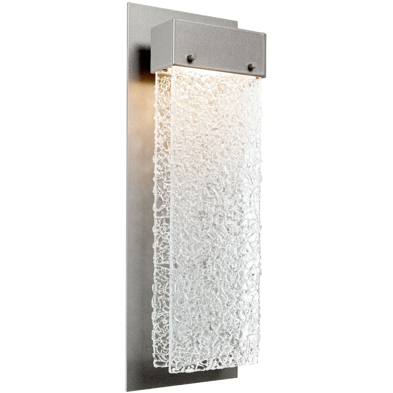 Parallel LED 5.3 inch Novel Brass Indoor Sconce Wall Light in 3000K LED, Smoke Granite